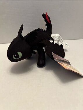 Toothless Black Plush Stuffed Animal How to Train Your Dragon
DreamWorks